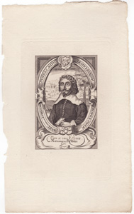 antique portrait from Pepys Diary